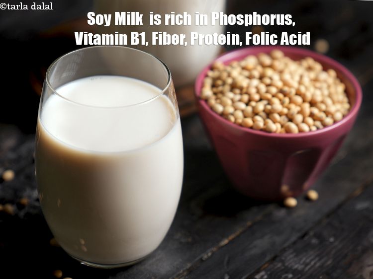 Soy Milk Recipe How To Make Soy Milk At Home Indian Style Homemade