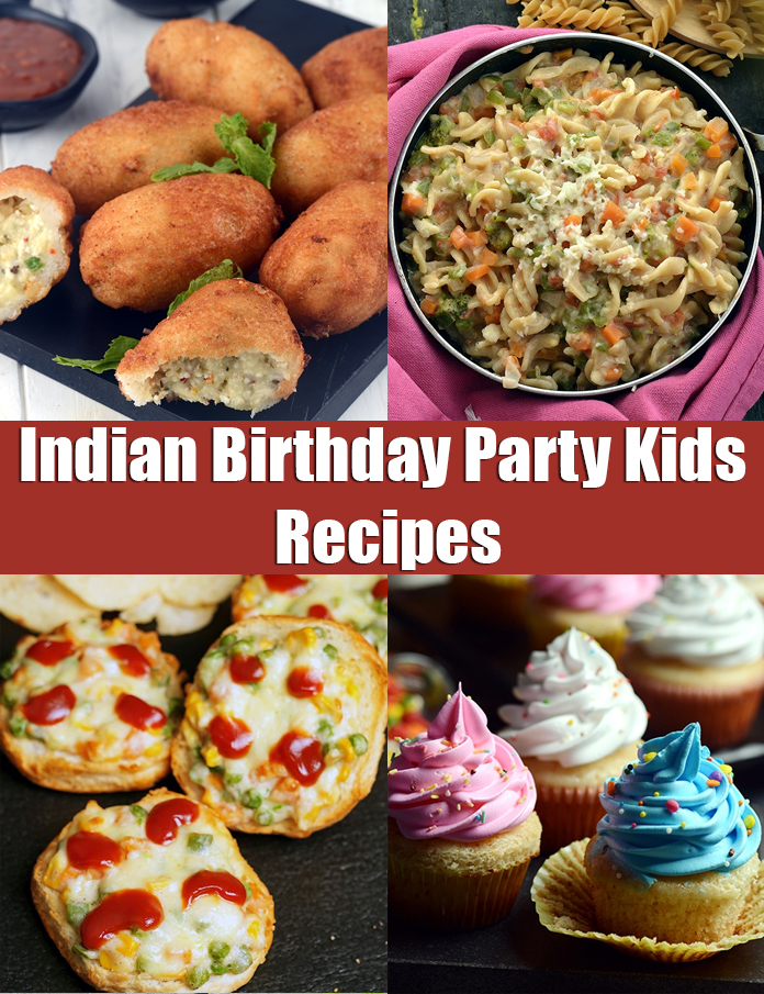 birthday party menu ideas