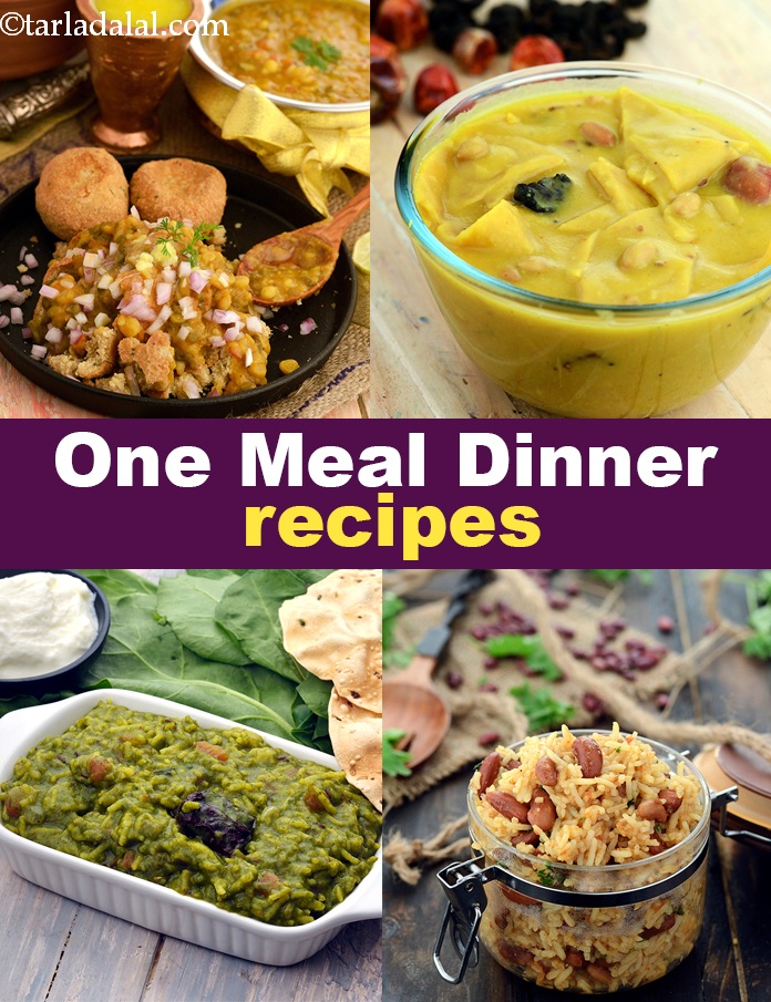 Low Calorie Indian Dinner Recipes, Tarla Dalal