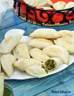 Baked Ghughra, Vatana na Ghughra, Green Peas Baked Ghughra recipe