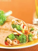 Bean Sprouts and Veggie Wraps recipe