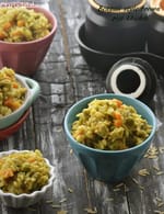 Bengali Style Brown Rice Khichdi, Low Salt Recipe