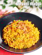 biryani Maggi recipe | Indian Maggi biryani noodles | instant noodle biryani |
