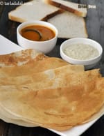Bread Dosa, Instant Bread Dosa Recipe