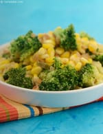 Broccoli, Corn and Jalapeno Salad recipe, Mexican Recipes