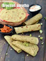 broccoli paratha recipe | broccoli paratha for kids | healthy | tiffin |