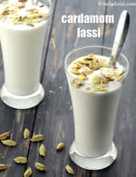 cardamom lassi recipe | elaichi lassi | Indian summer drink |