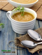 carrot coriander soup recipe | carrot coriander soup Indian style | healthy |