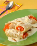 Carrot Pancake Sizzler, Carrot Halwa Pancake Sizzler Recipe, Sizzler Recipes | Barbeque Recipes