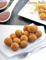 cheese balls | bread cheese balls | Indian style cheese balls veg starter |Â Â 