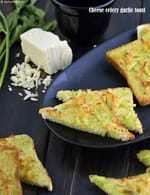 Cheese Celery Garlic Toast recipe