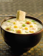 Cheesy Corn Fondue (  Corn) recipe, Corn Recipes