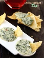 Cheesy Spinach Dip recipe