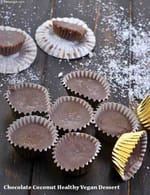 Chocolate Coconut Healthy Vegan Dessert recipe