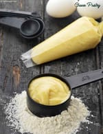 Choux Pastry, French Light Pastry Dough with Eggs recipe, Vegetarian Recipes