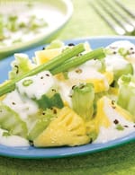 Cucumber Pineapple Salad ( Eat Well Stay Well Recipes )