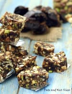 Date and Nut Slices recipe, Indian Quick Recipes