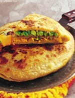 Double Decker Paratha recipe
