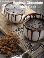 eggless chocolate mug cake recipe |microwave mug cake | Indian style dark chocolate mug cake