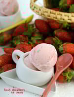 Fresh Strawberry Ice Cream recipe, Perfect Strawberry Ice Cream Recipe