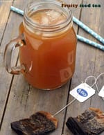 Fruity Iced Tea recipe, Step by Step recipes for Kids