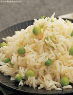 Green Pea Pulao, Peas Pulao, Matar Pulao Recipe, Indian Microwave Recipes