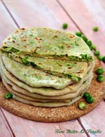 Hare Matar Ka Paratha recipe, How to make Hare Matar Ka Paratha