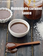 homemade caramel sauce recipe | Indian style easy caramel sauce | vanilla caramel sauce |