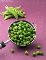 How To Microwave Green Peas recipe, Microwave Subzis Recipes