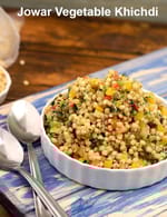 jowar vegetable khichdi recipe | jowar khichdi | healthy millets khichdi for weight loss |