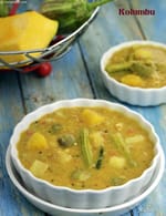 Kolumbu recipe, Idli Recipes, Dosa Recipes