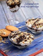 Layered Oats and Rice Porridge recipe