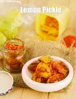 spicy lemon pickle recipe | nimbu ka achar | zero oil pickle |