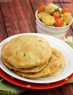 Masala Bhatura (  Swadisht Subzian) recipe, Indian Subzi Recipes