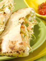 Mini Low-cal Pita Pockets  ( Healthy Starter Recipe )