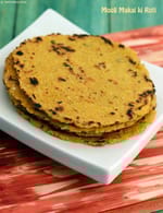 Mooli Makai ki Roti recipe