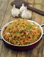 Nasi Goreng, Indonesia Veg Fried Rice recipe