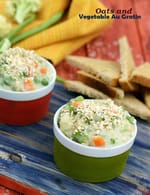 Oats and Vegetable Au Gratin recipe