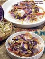 Oriental Stir-fry Vegetables in Peanut Sauce recipe, Indian Quick Recipes