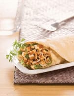 Paneer Khurchan Roll (  Wraps and Rolls) recipe