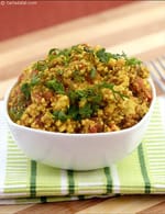 Paneer Akuri recipe, Microwave Subzis Recipes