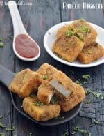 paneer nuggets recipe | paneer bites | crispy cottage cheese nuggets |