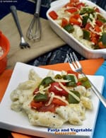 Pasta and Vegetable Casserole recipe, Dinner Recipes