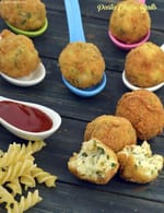pasta cheese balls recipe | pasta balls Indian starter |