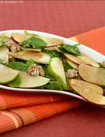 Pear, Apples and Rocket Leaves Salad recipe