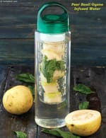 Pear Basil Guava Infused Water recipe