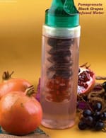 Pomegranate Black Grapes Infused Water recipe