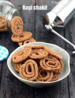 ragi chakli recipe | nachni chakli | murukku |