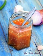 Red Garlic Sauce ( Chinese Cooking ) recipe