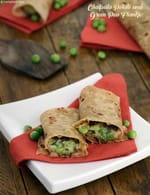 Chatpata Potato and Green Pea Frankie recipe, Healthy Recipes